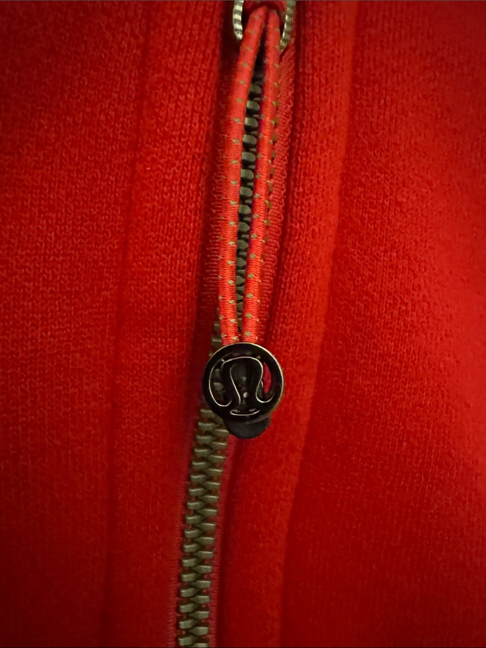 lululemon athletica Red Full‑Zip Hooded Jacket - Picture 3 of 4